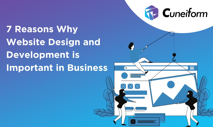 7 reasons Why Website Design and Development is Important in Business